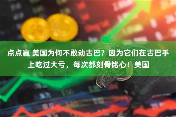 点点赢 美国为何不敢动古巴？因为它们在古巴手上吃过大亏，每次都刻骨铭心！美国