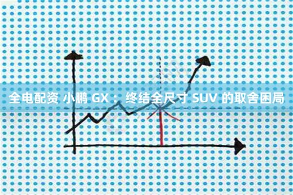 全电配资 小鹏 GX ：终结全尺寸 SUV 的取舍困局
